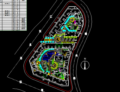 某小区环境绿化设计图纸免费下载 - 园林绿化及施工 - 土木工程网