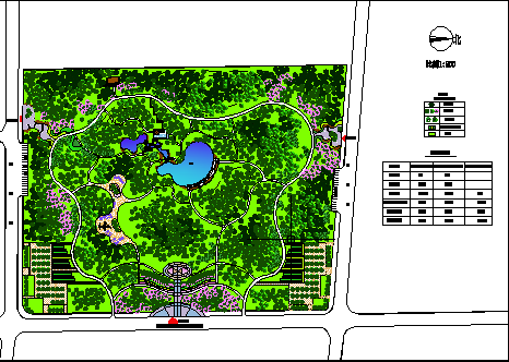 [长春]某公园景观种植施工图设计_园林建筑_土木在线